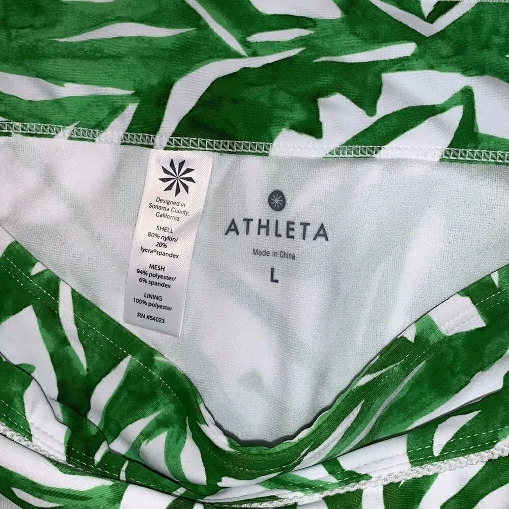 EXCELLENT CONDITION WOMEN’S ATHLETA RAIN FOREST SIZE LARGE BIKINI BOTTOMS